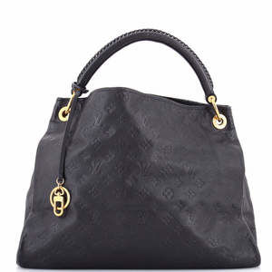 Louis Vuitton MM Artsy Handbag Monogram Empreinte Leather